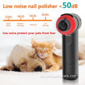 Pet Dog & Cat Nail Grinderers Bajo ruido